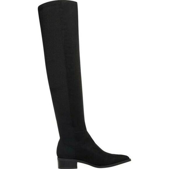 Steve Madden JOLLY womens tall Riding boot, black knee boots size5.5 - Picture 5 of 11